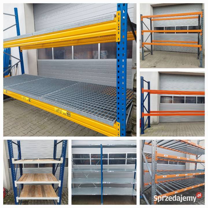 Regały magazynowe paletowe półkowe przemysłowe Wieluń sprzedam