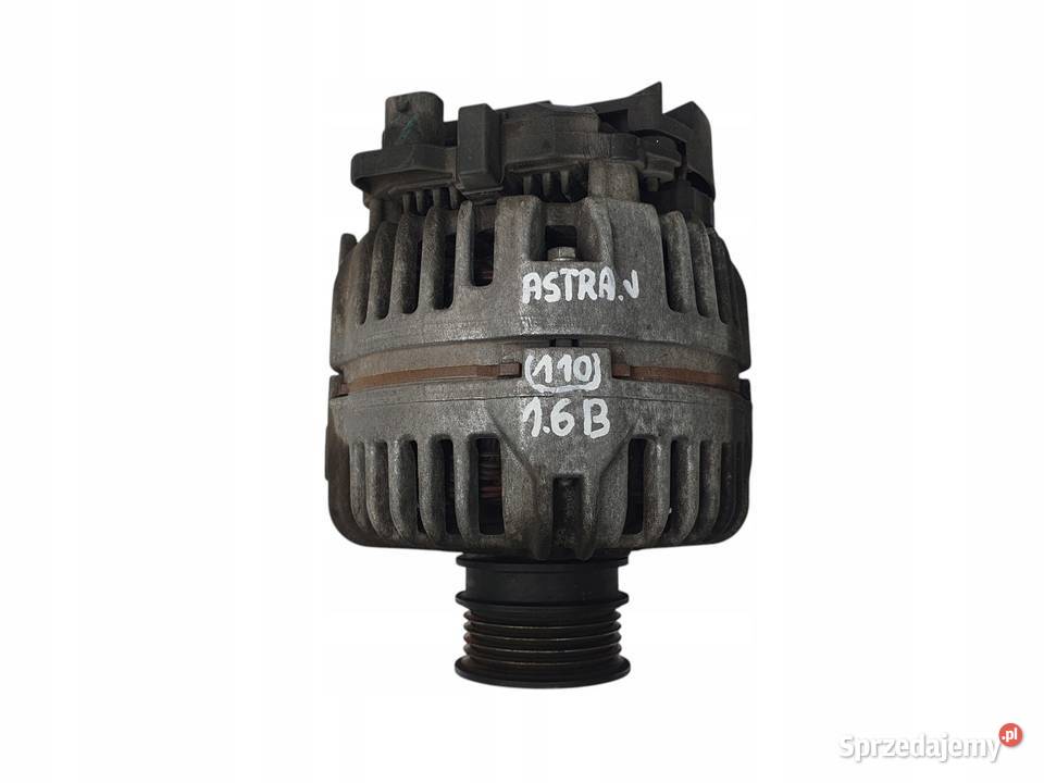 ALTERNATOR Opel Astra J Meriva B Zafira C 16 16V Układ elektryczny silnika Chełm
