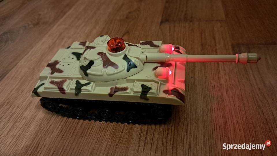 Czołg sterowany na pilota światło dźwięk Zielona Góra