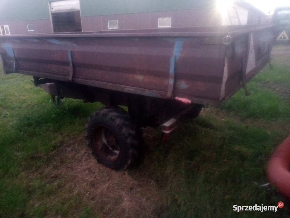 Przyczepa wywrotka w stanie Możliwość dołożenia Wąbrzeźno