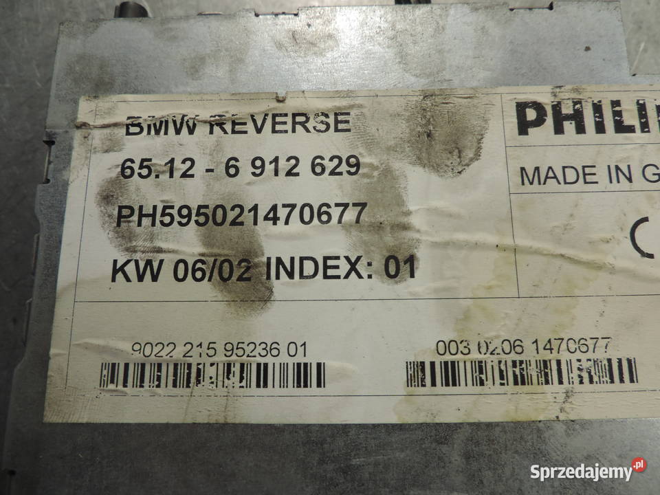 RADIO FABRYCZNE BMW E46 REVERSE 6912629 Nowy Sącz