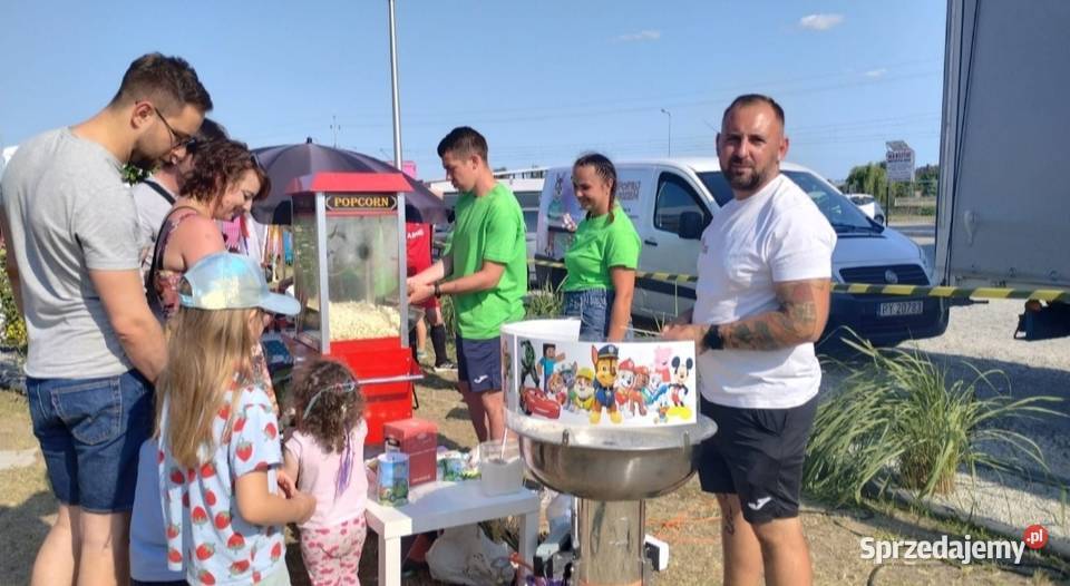 Wata cukrowa PopcornWynajem organizacja imprezy