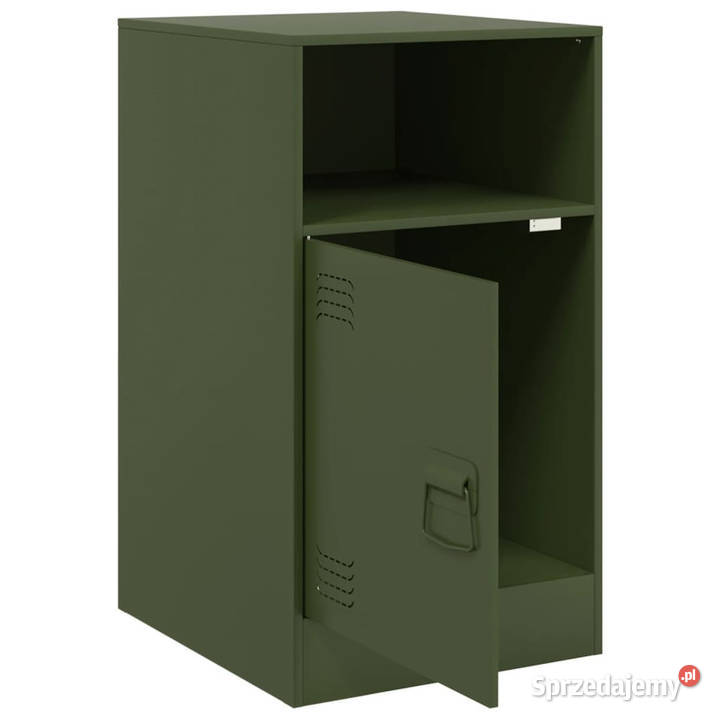 Szafka nocna oliwkowa zieleń 345x39x62 stal Warszawa sprzedam