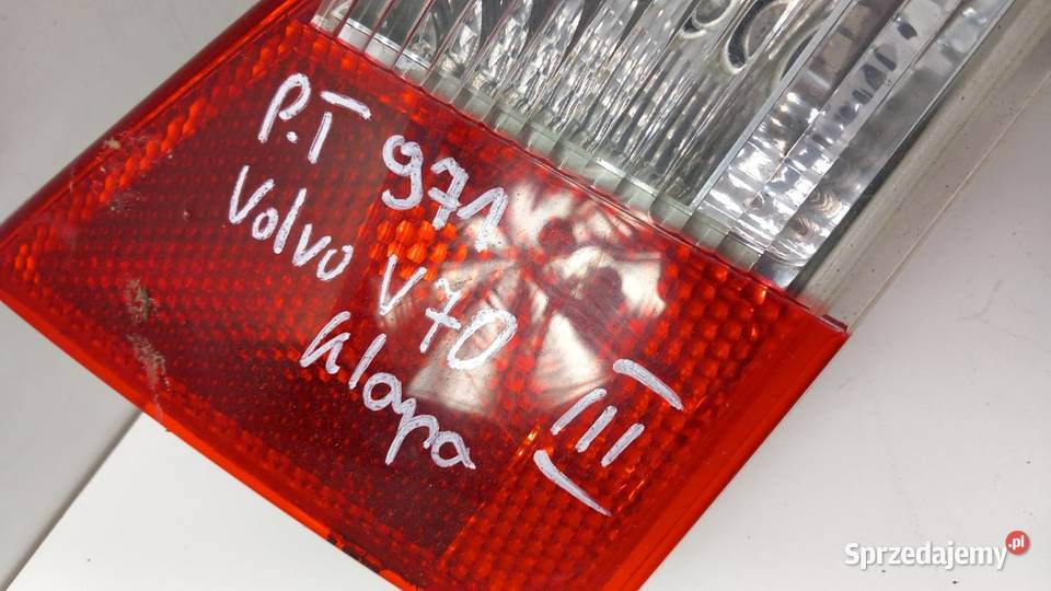 VOLVO V70 III KOMBI LAMPA TYŁ PRAWA W KLAPĘ Zbierkowo