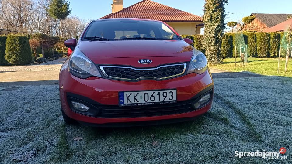 KIA RIO z gazem salon Polska 1250cm3 małopolskie sprzedam