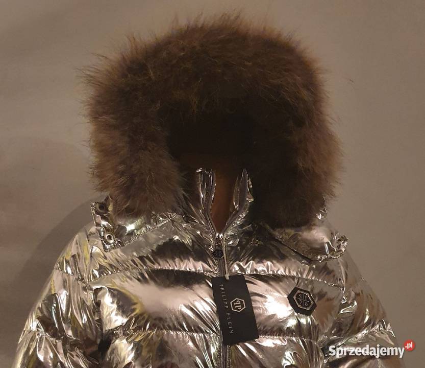 kurtka metaliczna srebrna Plein M zachodniopomorskie Szczecin