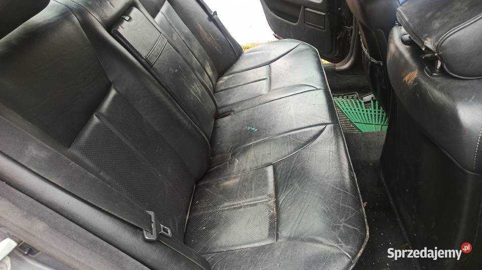 Mercedes E klasa w210 fotele kanapa skóra czarna Olesno