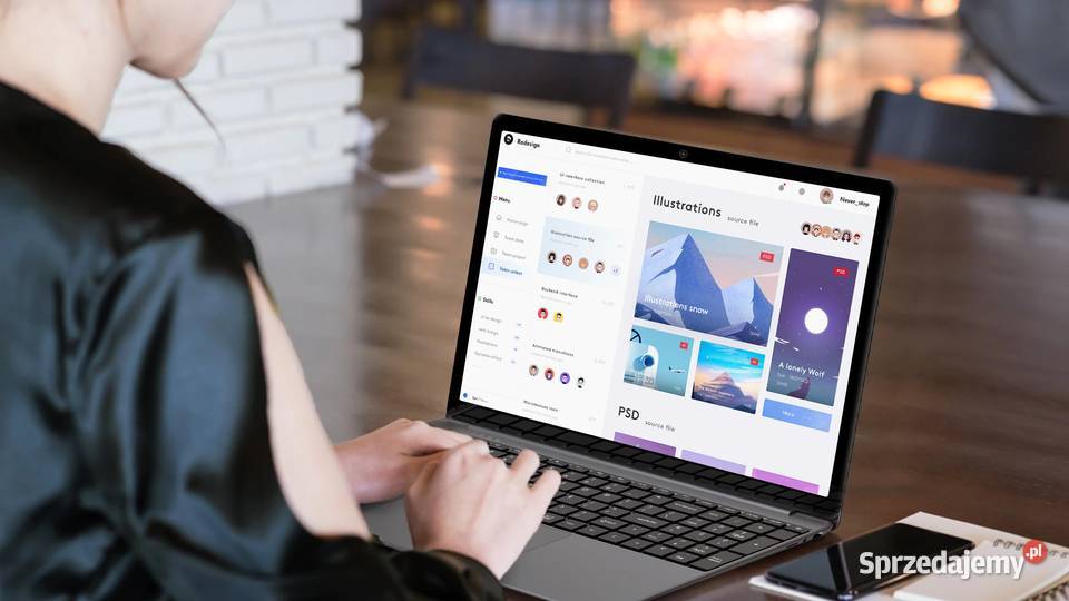 NOWY LAPTOP UltraBook 8GB 128SSD ULED W10 OFFICE Biecz