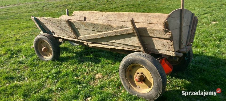 Wóz konny przyczepka stan