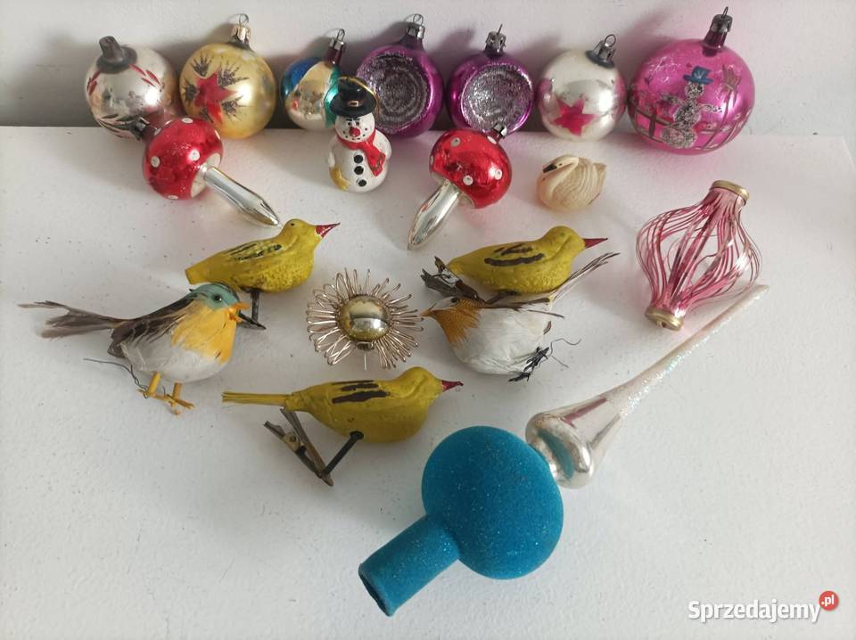 Bombki choinkowe PRL Dzierżoniów sprzedam