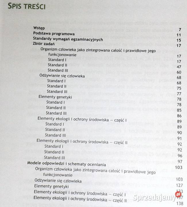 Biologia Zbiór zadań maturalnych Podstawowy M