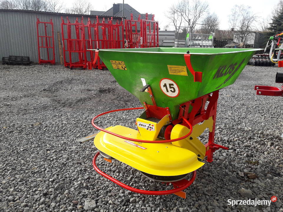 Rozsiewacz Nawozu Taśmowy Kwasówka Ocynk 600l Kalisz
