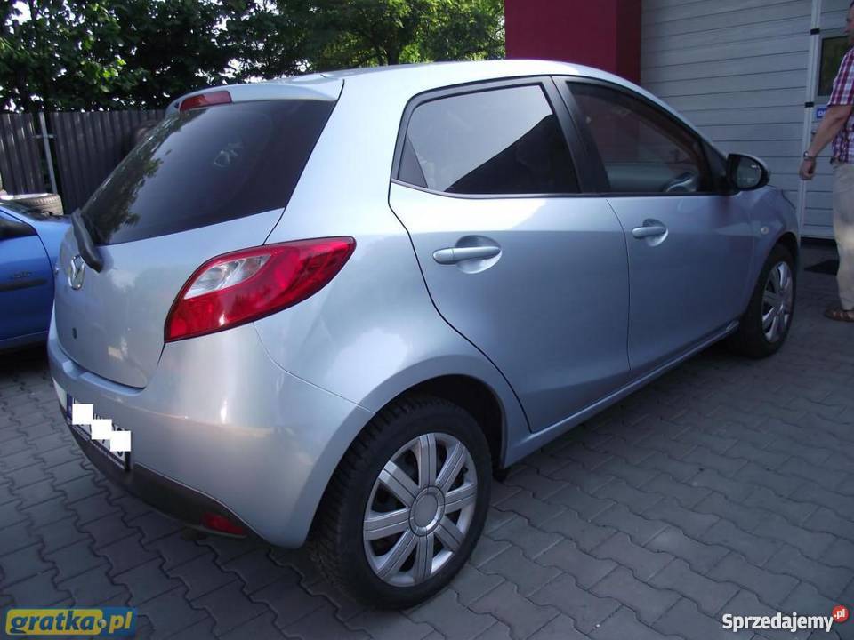 Nieuszkodzony Mazda 2 niebieski ABS Chrzanów