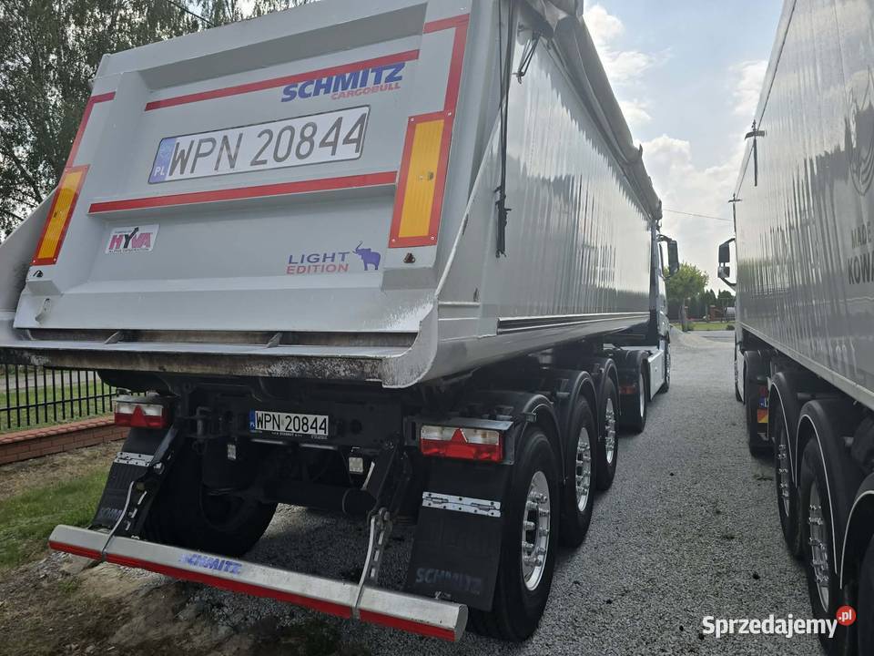SCHMITZ wywrotka z parapetem 291m nowe opony Płońsk