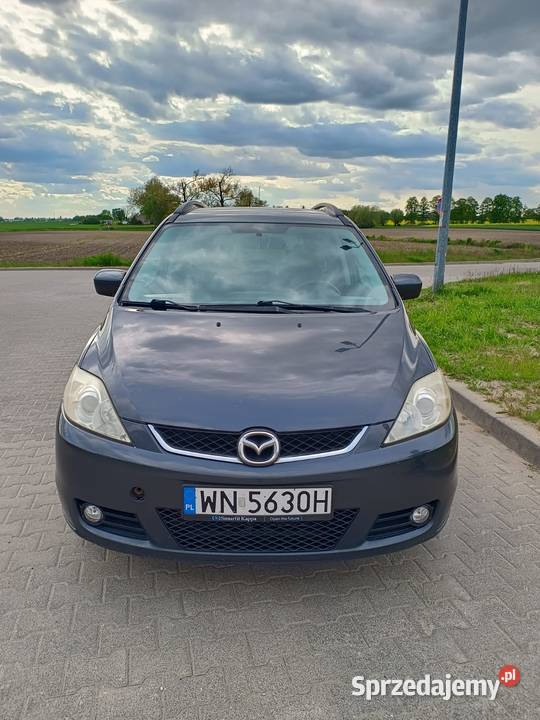 Mazda 5 18 LPG Butla do 2033 Środa Wielkopolska sprzedam