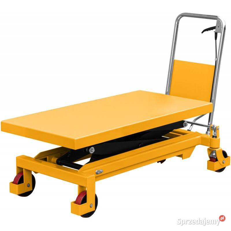 MOCNY WÓZEK NOŻYCOWY HYDRAULICZNY PLATFORMOWY mazowieckie Siedlce