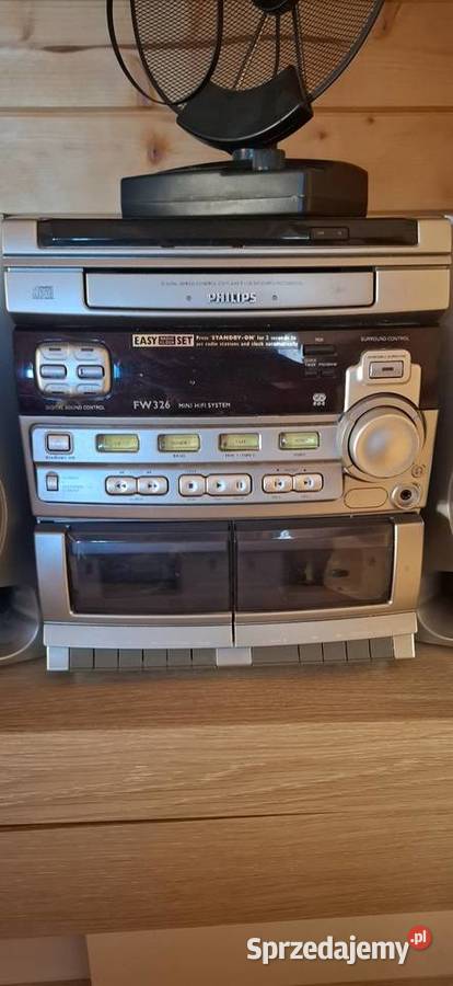 Wieża Philips Fw326 kolumny Wwa Warszawa