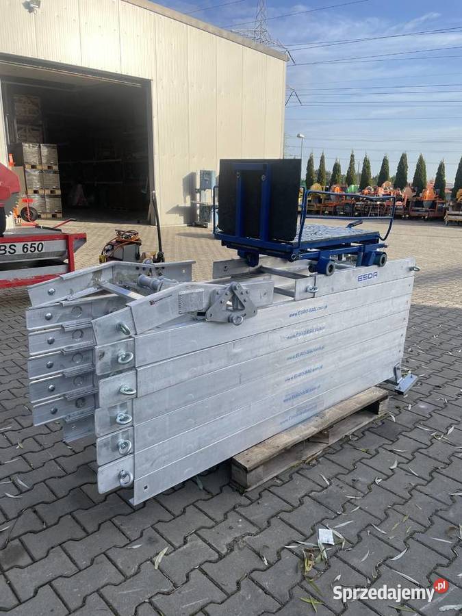 Winda drabina dekarska Simplex Sti wciągarka Ślesin