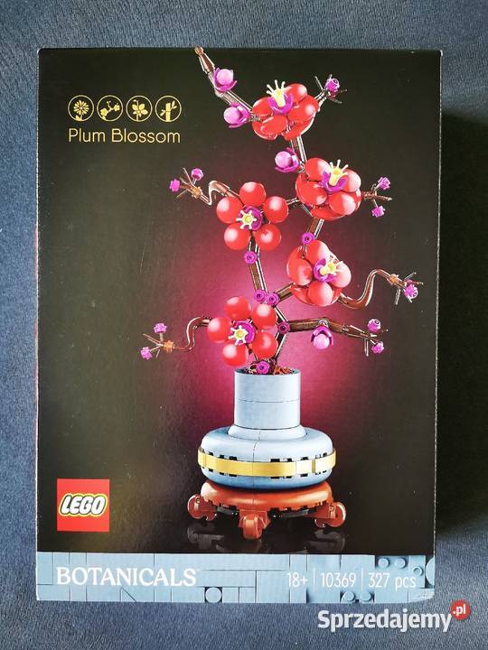 Lego Icons Kwiat Śliwy 10369 Ząbki sprzedam