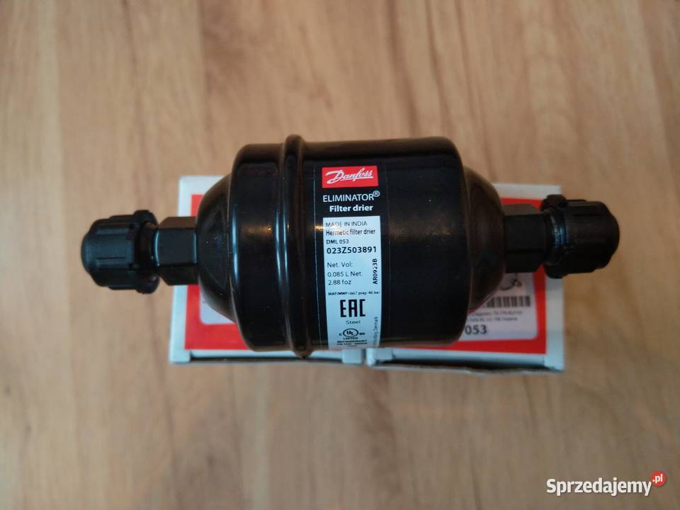 Hermetyczny filtr odwadniacz DANFOSS 023Z503891 Pozostałe pomorskie