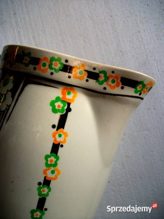 Stara porcelana toaletowa Dzban i Przybornik Art Dom i Ogród śląskie Ciasna
