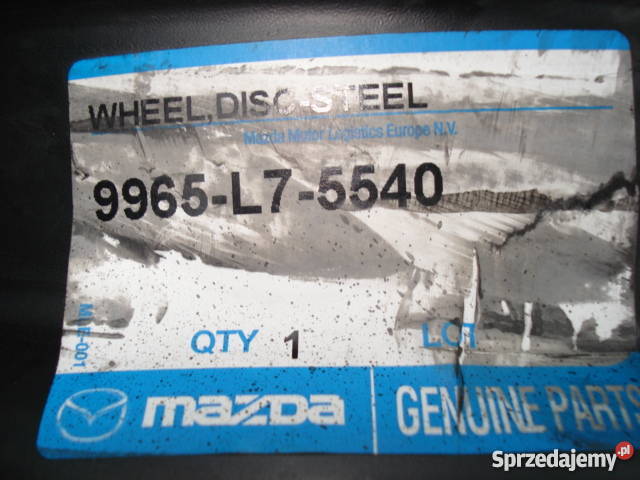 mazda 2 elgi stalowe 14 Myszków sprzedam
