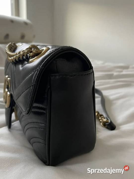 Gucci GG Marmont Small Oryginał paragon stan Dla kobiet mazowieckie Redlanka