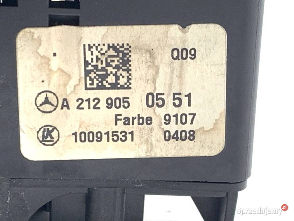 WŁĄCZNIK ŚWIATEŁ MERCEDES GLE A2129050551 1518