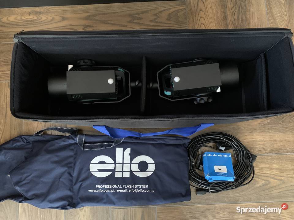 Studyne lampy błyskowe Elfo Quant250 zestaw 2 Pozostałe Bochnia