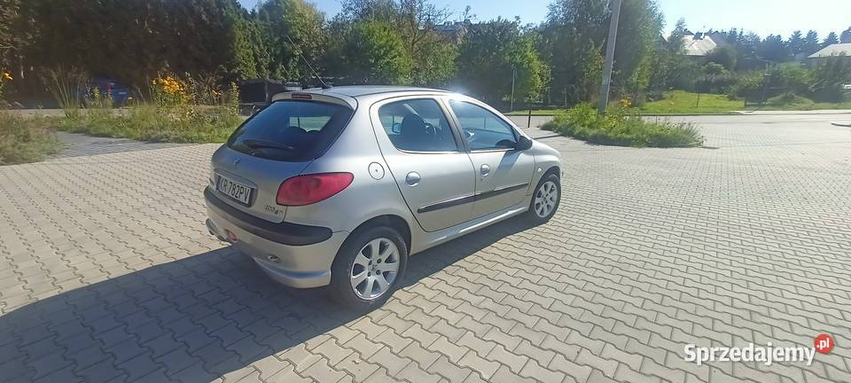 Peugeot 206 20 HDI 90 w całości bądź na części nieuszkodzony Proszowice
