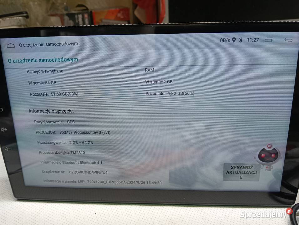 Radio android nawigacja GPS Drążdżewo Nowe