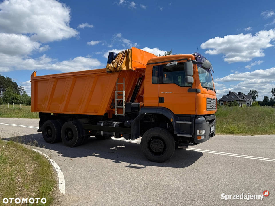 MAN TGA 40440 6x6 Meiller Specjalny Zamiana Łomża