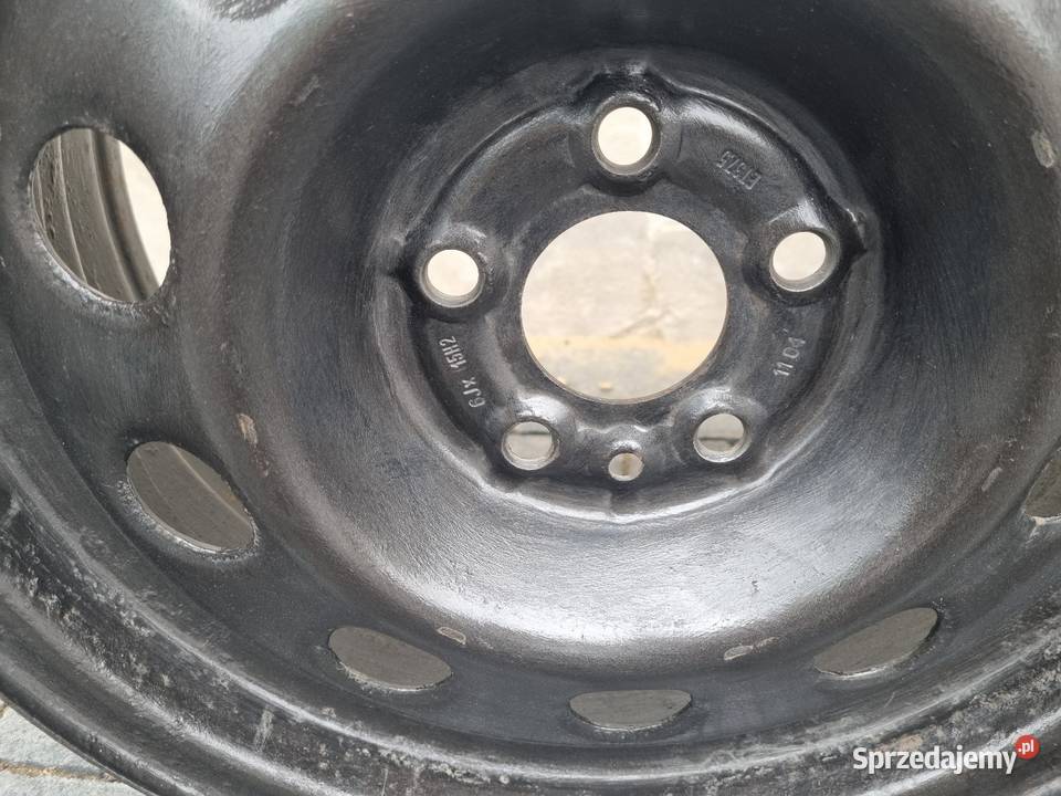 4 felgi stalowe 6 x 15 ET 375 Fiat Tipo Doblo Wierzbica-Kolonia