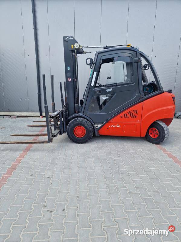 LINDE H30 2008r LPG pozycjoner wideł z przesuwem Linde świętokrzyskie Masłów Pierwszy