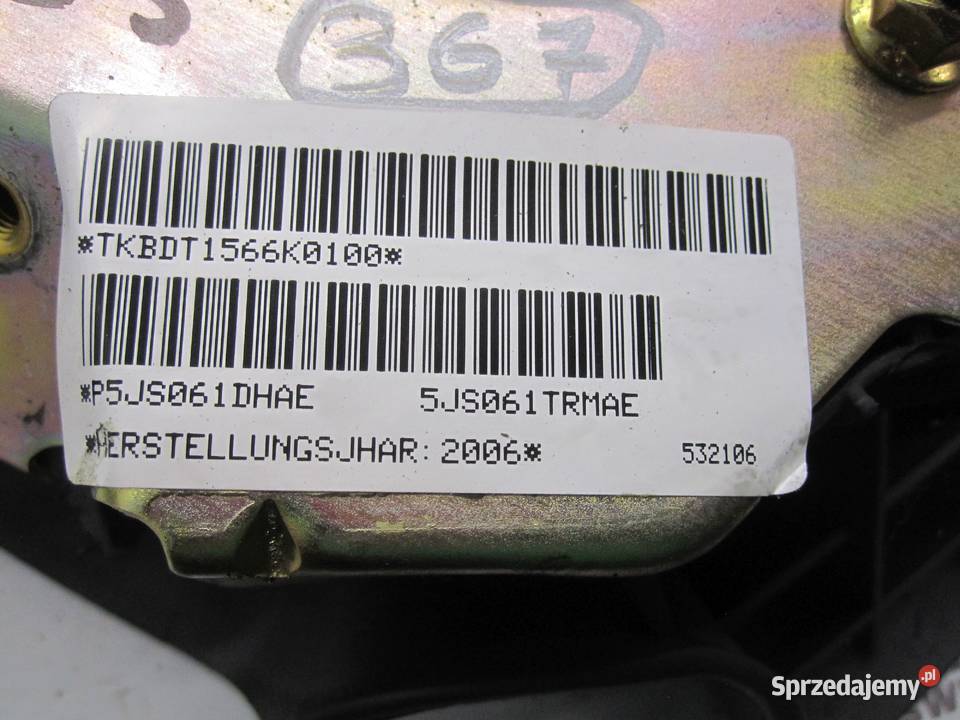 JEEP CHEROKEE III LIFT 06r AIRBAG poduszka Kielce