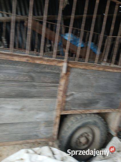 sprzedam przyczepek jednoosiową sprzedam