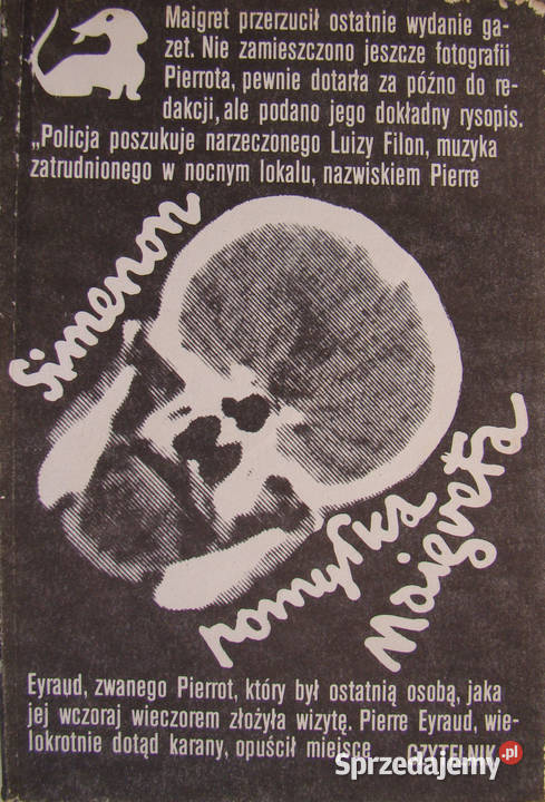 Pomyłka Maigreta Georges Simenon małopolskie Limanowa