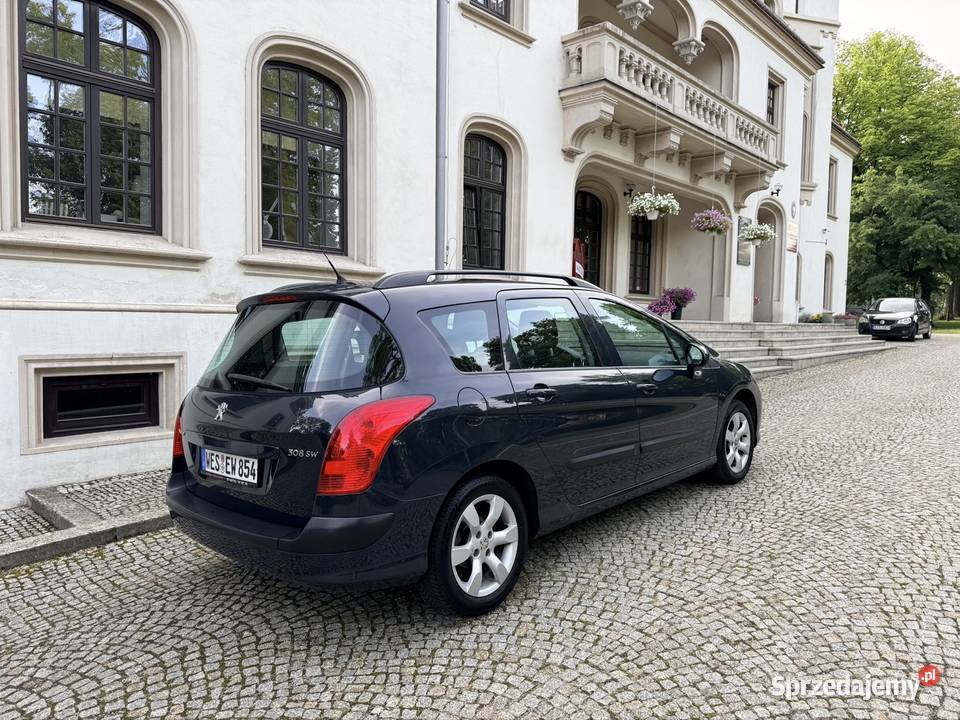 Peugeot 308 SW 16 HDI 92 2012 Świeżo sprowadzony aluminiowe felgi Jasło