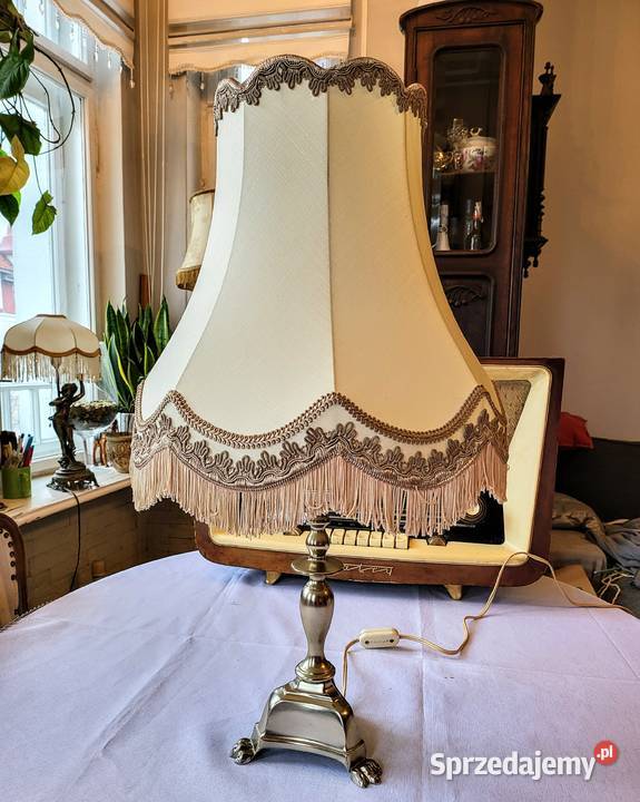 Lampa mosiężna lampa salonową Kalisz wielkopolskie