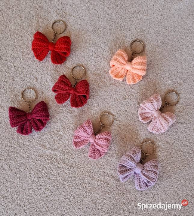 Brelok kokardka Handmade Rękodzieło Wymysły