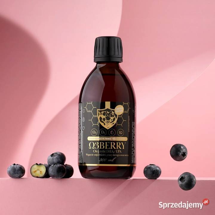 Omega 3 Berry O3B Suplement diety w płynnej Warszawa