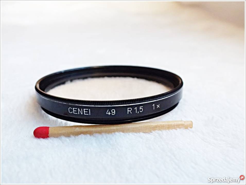 Filtr fotograficzny Cenei 49 R15 1x Stan Idealny Żary