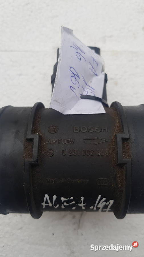 przepływomierz powietrza ALFA Romeo 147 16 16v Szczecin