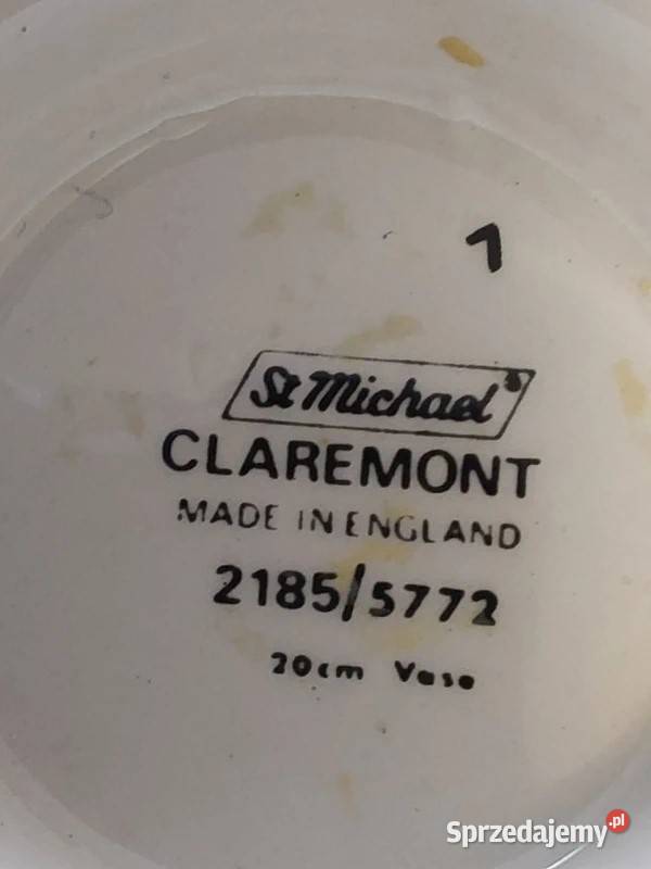 Wazon St Michael Porcelana i szkło Skwierzyna sprzedam