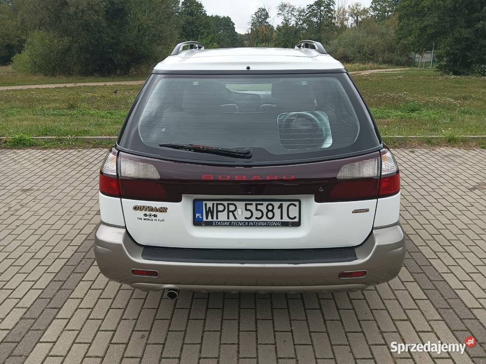 Subaru Outback 25 LPG 4x4 skóry klima manual Pruszków