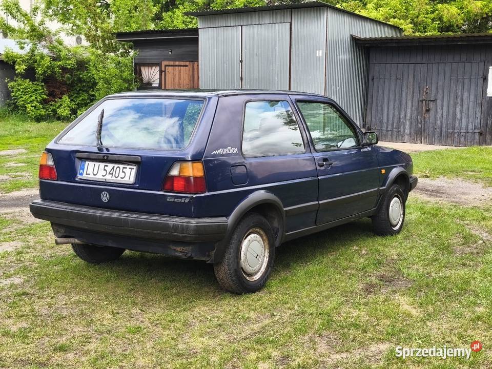 Volkswagen Golf 2 13benzyna 1991 wersja Function lubelskie Łuków