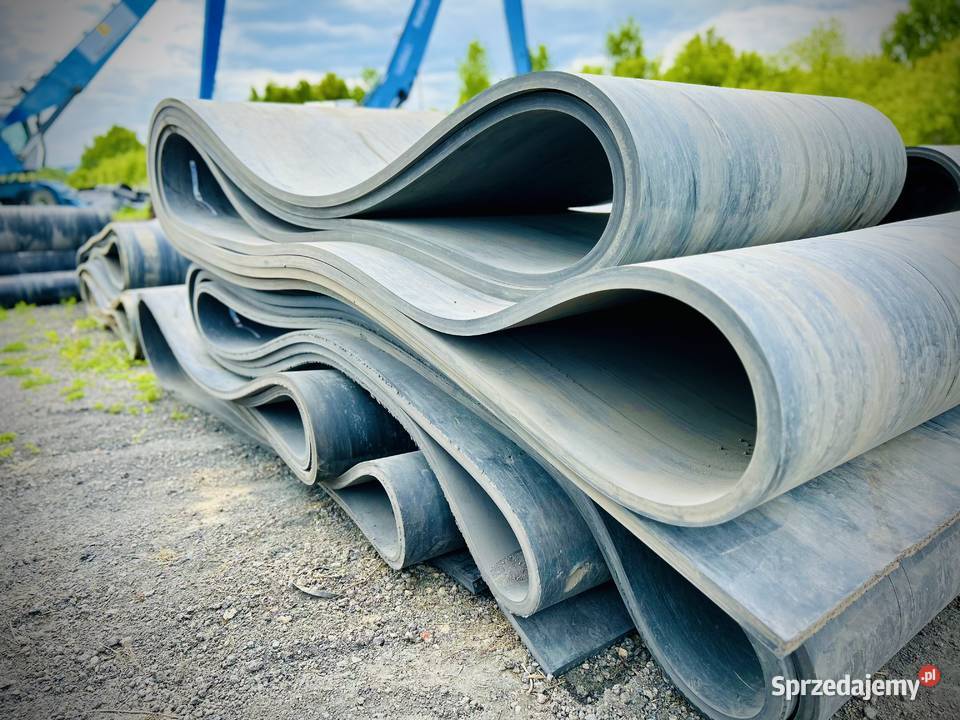 Maty gumowe płyty drogowe zbrojone linką stalową Kielce