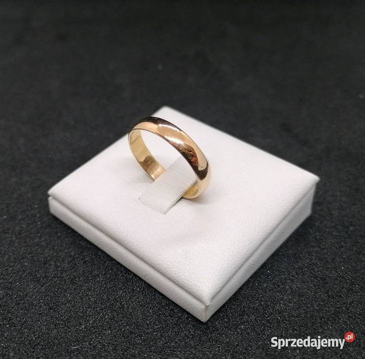 Złota obrączka próby 583 264g Rozmiar 17 złoto Elbląg