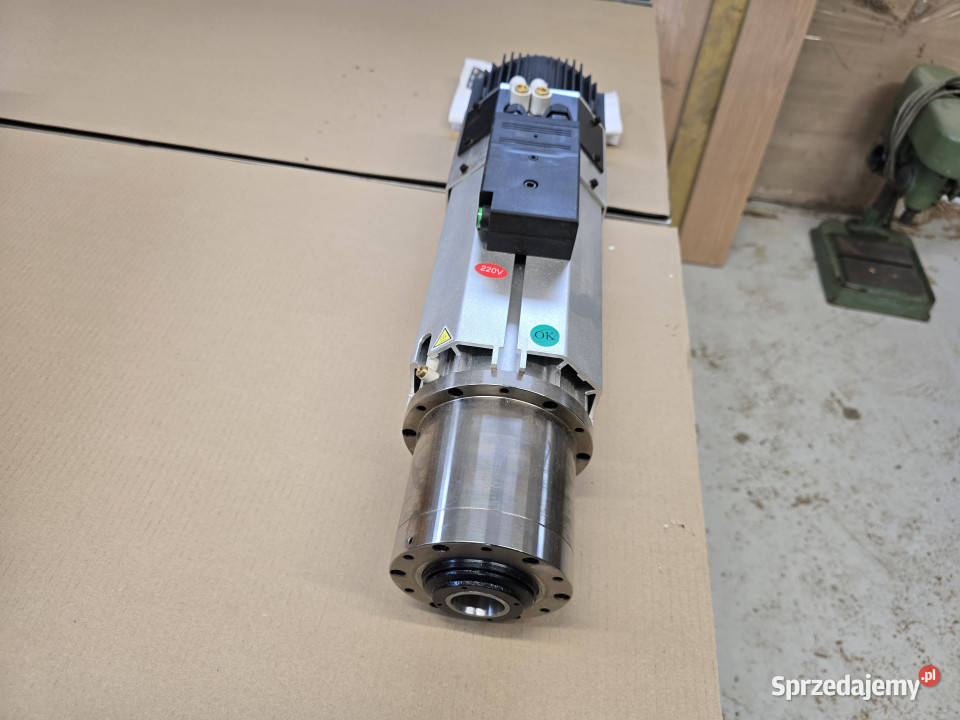 Elektrowrzeciono Głowica do CNC GDZ143X1339 L podlaskie Zielone Kamedulskie