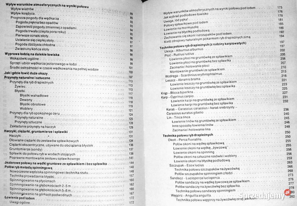 Wędkarstwo jeziorowe Tadeusz Andrzejczyk lubelskie Chełm sprzedam